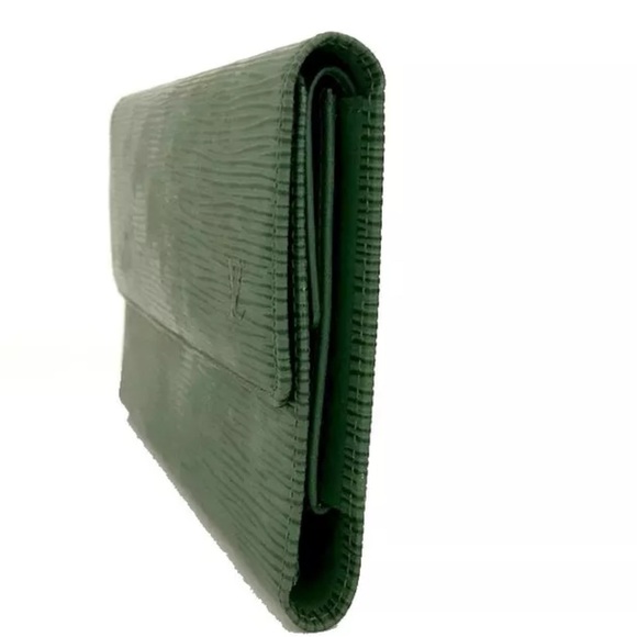 Auth Louis Vuitton Epi Porte Tresor International Leather Trifold Long Wallet - Picture 3 of 11